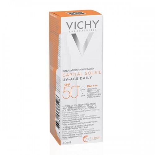 VICHY CAPITAL SOLEIL UV-AGE DAILY SPF50+ 40ML