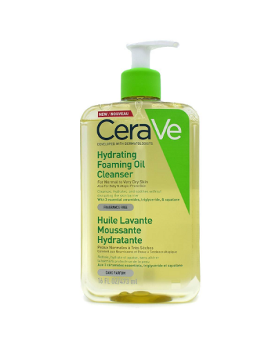 CERAVE HYDRATING FOAMING OIL CLEANSER 473ML