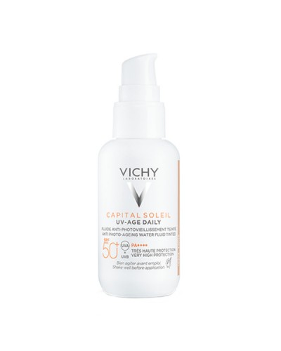 VICHY CAPITAL SOLEIL UV-AGE DAILY TINTED SPF50+ 40ML