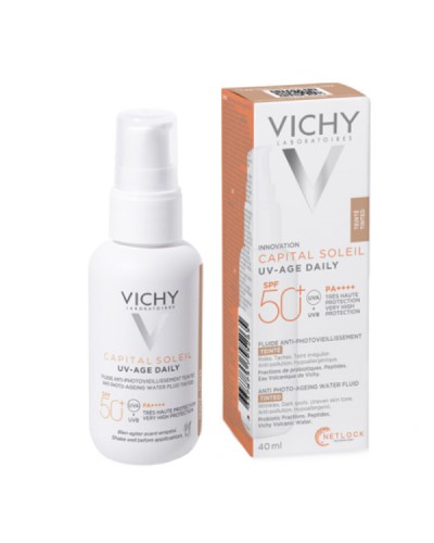 VICHY CAPITAL SOLEIL UV-AGE DAILY TINTED SPF50+ 40ML