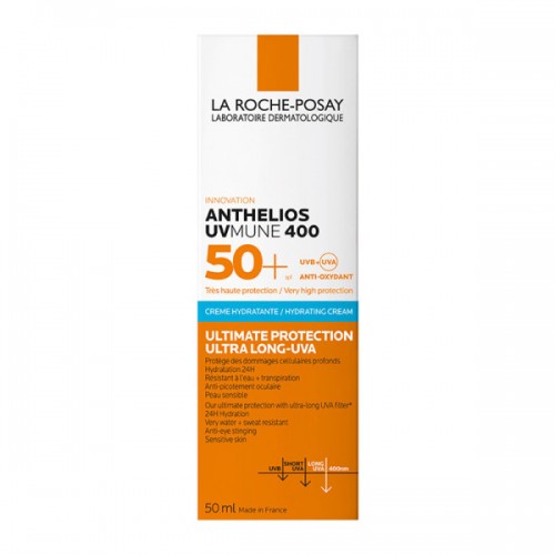 LA ROCHE POSAY ANTHELIOS UVMUNE 400 HYDRATING CREAM SPF50+ 50ML