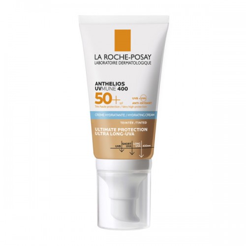 LA ROCHE POSAY ANTHELIOS UVMUNE 400 TINTED HYDRATING CREAM SPF50+ 50ML