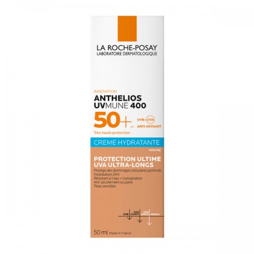 LA ROCHE POSAY ANTHELIOS UVMUNE 400 TINTED HYDRATING CREAM SPF50+ 50ML