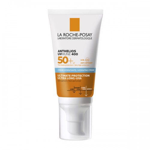 LA ROCHE POSAY ANTHELIOS UVMUNE 400 HYDRATING CREAM SPF50+ ΧΩΡΙΣ ΑΡΩΜΑ 50ML