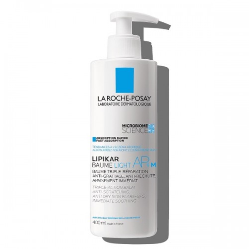 LA ROCHE POSAY LIPIKAR BALM LIGHT AP+M 400ML