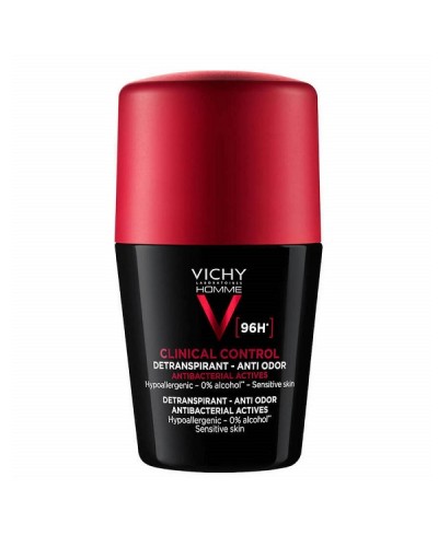 VICHY HOMME CLINICAL CONTROL DEODORANT 96H ROLL-ON 50ML