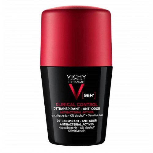 VICHY HOMME CLINICAL CONTROL DEODORANT 96H ROLL-ON 50ML