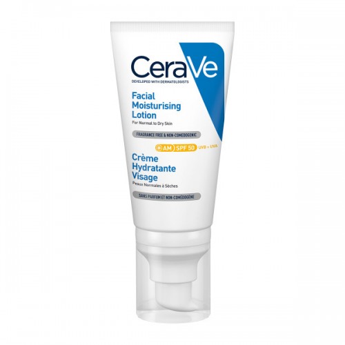 CERAVE FACIAL MOISTURISING LOTION AM SPF50 52ml