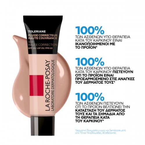 LA ROCHE POSAY TOLERIANE FULL COVERAGE CORRECTIVE FLUID FOUNDATION No. 8 30ML