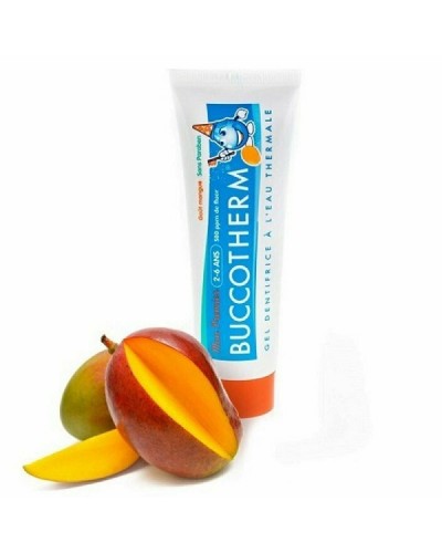 BUCCOTHERM KIDS TOOTHPASTE AGE 2-6 MANGO FLAVOR 50ml