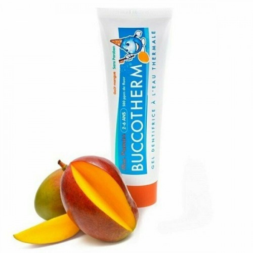 BUCCOTHERM KIDS TOOTHPASTE AGE 2-6 MANGO FLAVOR 50ml