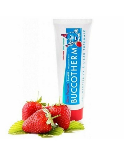 BUCCOTHERM KIDS TOOTHPASTE AGE 2-6 STRAWBERRY FLAVOR 50ml