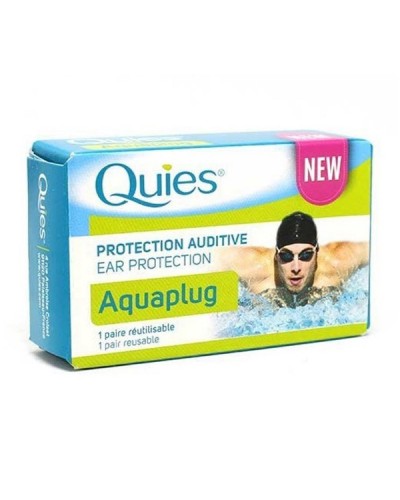 QUIES AQUAPLUG ΩΤΟΑΣΠΙΔΕΣ ΣΙΛΙΚΟΝΗΣ ΓΙΑ ΤΗΝ ΚΟΛΥΜΒΗΣΗ 1 ΖΕΥΓΟΣ