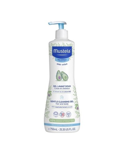MUSTELA GENTLE CLEANSING GEL 750ML