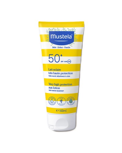 MUSTELA VERY HIGH PROTECTION SUN BODY & FACE LOTION SPF50+ 100ML