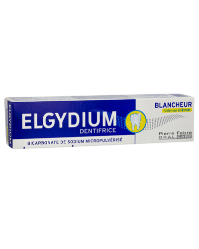 ELGYDIUM WHITENING ΛΕΥΚΑΝΤΙΚΗ ΟΔΟΝΤΟΚΡΕΜΑ COOL LEMON 75ml
