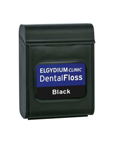 ELGYDIUM DENTAL FLOSS BLACK CHLORHEXIDINE ΟΔΟΝΤΙΚΟ ΝΗΜΑ ΜΕ ΧΛΩΡΕΞΙΔΙΝΗ ΜΑΥΡΟ 50m