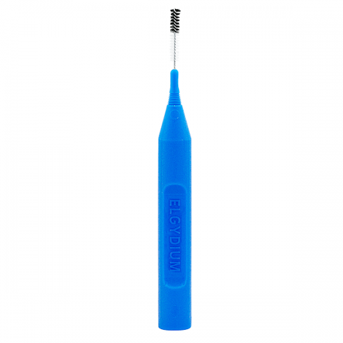 ELGYDIUM CLINIC MONO COMPACT ΜΕΣΟΔΟΝΤΙΑ ΒΟΥΡΤΣΑΚΙΑ ΜΠΛΕ 0,8mm (0,4) 4τμχ