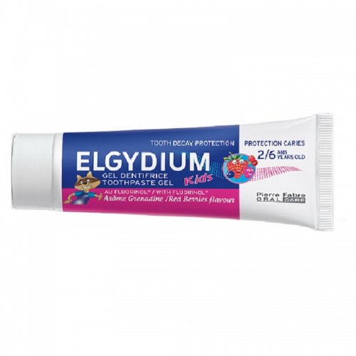 ELGYDIUM KIDS RED BERRIES TOOTHPASTE 50ML