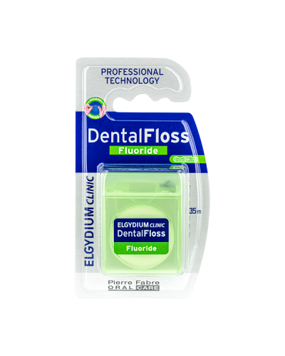 ELGYDIUM DENTAL FLOSS FLUORIDE COOL MINT 35m