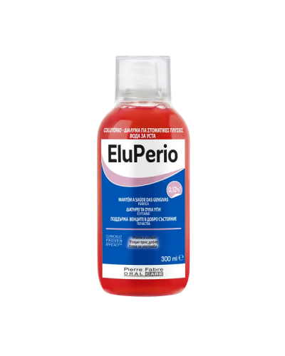 ELUPERIO MOUTHWASH 300ML & ELGYDIUM CLINIC PERIO TOOTHBRUSH 1ΤΜΧ