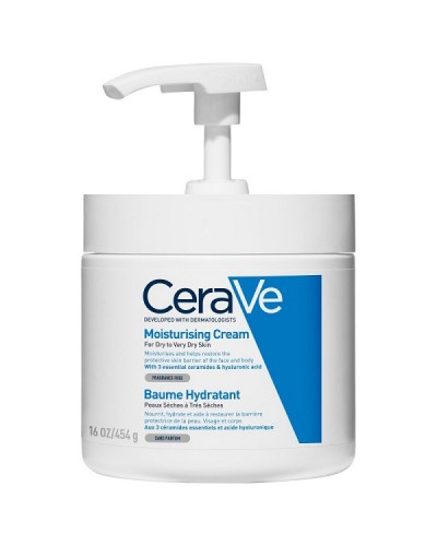 CERAVE MOISTURIZING CREAM WITH PUMP 454gr