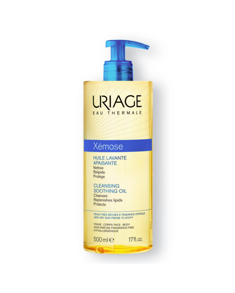 URIAGE XEMOSE CLEANSING SOOTHING OIL 500ML