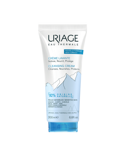 URIAGE CLEANSING CREAM FACE BODY HAIR 200ML
