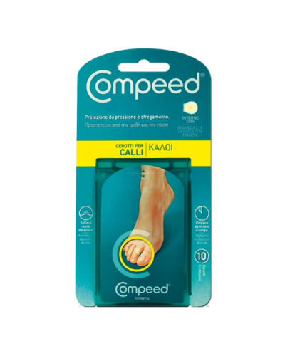 COMPEED CORN BETWEEN TOES ΕΠΙΘΕΜΑΤΑ ΓΙΑ ΚΑΛΟΥΣ ΑΝΑΜΕΣΑ ΣΤΑ ΔΑΚΤΥΛΑ 10ΤΕΜ