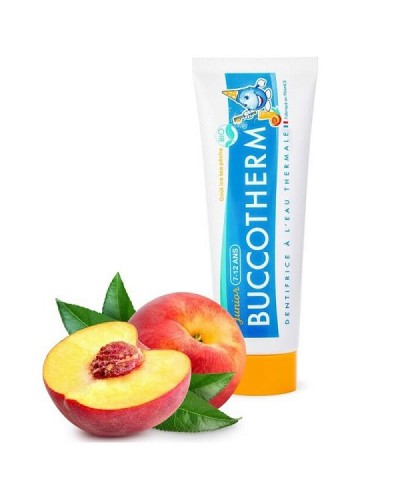 BUCCOTHERM KIDS TOOTHPASTE AGE 7-12 PEACH ICED TEA FLAVOR 50ml