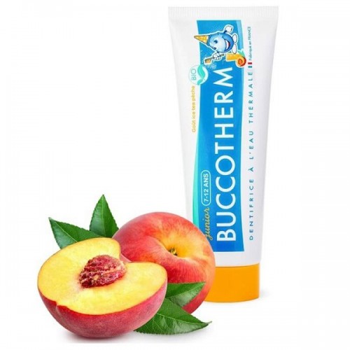 BUCCOTHERM KIDS TOOTHPASTE AGE 7-12 PEACH ICED TEA FLAVOR 50ml