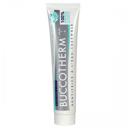 BUCCOTHERM WHITENING AND CARE ORGANIC TOOTHPASTE 75ml