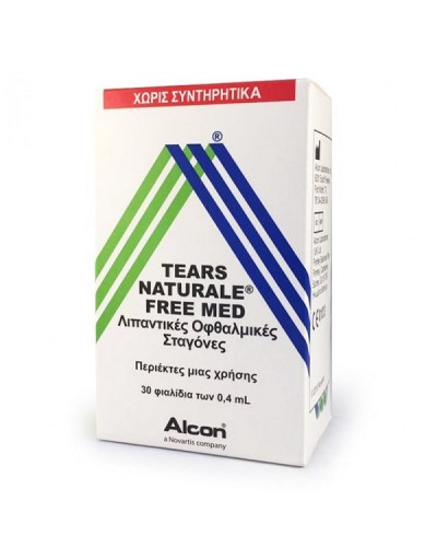 ALCON TEARS NATURALE FREE MED 30AMP X 0.4ML