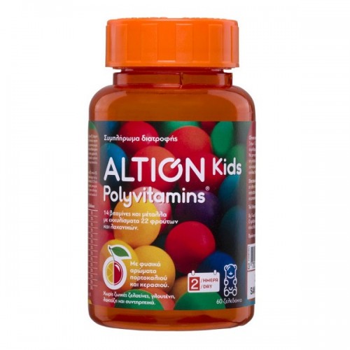 ALTION KIDS POLYVITAMINS 60 ΖΕΛΕΔΑΚΙΑ