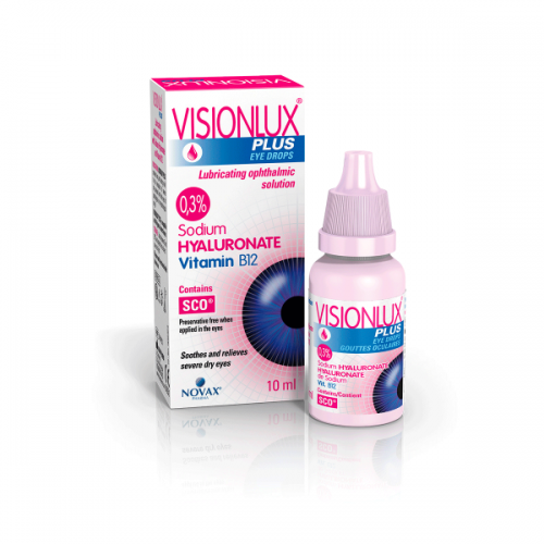 VISIONLUX PLUS EYE DROPS 0,3% 10ML