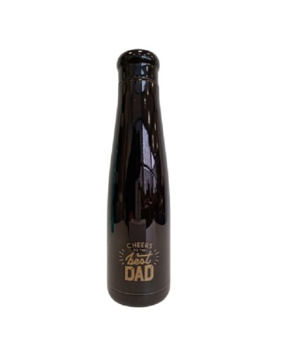 WELL STAINLESS STEEL BOTTLE 550mll BEST DAD