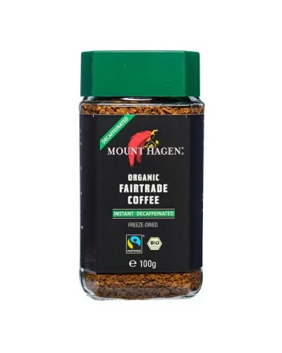 MOUNT HAGEN ΚΑΦΕΣ ΣΤΙΓΜΙΑΙΟΣ DECAF ΒΙΟ 100G