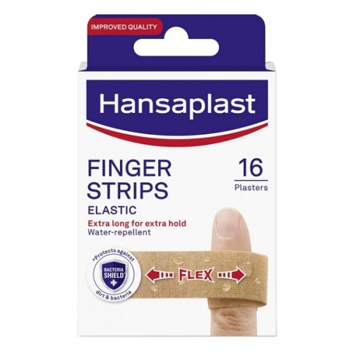 HANSAPLAST FINGER STRIPS ELASTIC 16ΤΜΧ