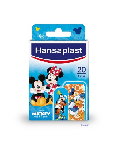 HANSAPLAST JUNIOR MICKEY & FRIENDS 20 STRIPS