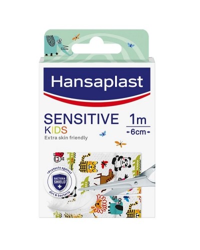 HANSAPLAST SENSITIVE KIDS ANIMALS 1M x 6CM 10 STRIPS