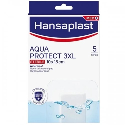 HANSAPLAST AQUA PROTECT 3XL 10X15CM 5 STRIPS