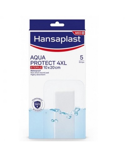 HANSAPLAST AQUA PROTECT 4XL 10X20CM 5 STRIPS