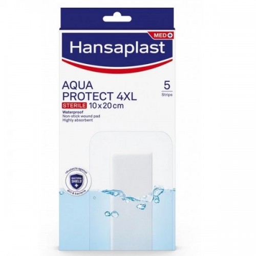 HANSAPLAST AQUA PROTECT 4XL 10X20CM 5 STRIPS