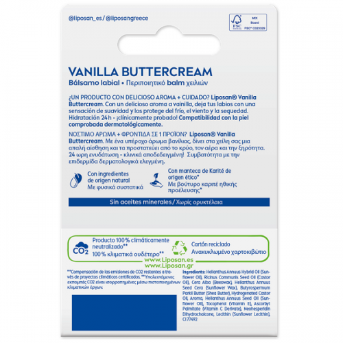 LIPOSAN VANILLA BUTTERCREAM 4,8g