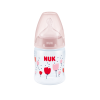 NUK FIRST CHOICE TEMPERATURE CONTROL ΜΠΙΜΠΕΡΟ ΜΕ ΔΕΙΚΤΗ ΕΛΕΓΧΟΥ ΘΕΡΜΟΚΡΑΣΙΑΣ & ΘΗΛΗ ΣΙΛΙΚΟΝΗΣ, 150ML 0-6 ΜΗΝΩΝ 1ΤΜΧ