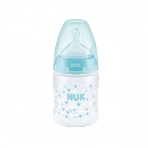 NUK FIRST CHOICE TEMPERATURE CONTROL ΜΠΙΜΠΕΡΟ ΜΕ ΔΕΙΚΤΗ ΕΛΕΓΧΟΥ ΘΕΡΜΟΚΡΑΣΙΑΣ & ΘΗΛΗ ΣΙΛΙΚΟΝΗΣ, 150ML 0-6 ΜΗΝΩΝ 1ΤΜΧ