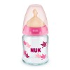 NUK FIRST CHOICE PLUS ΜΠΙΜΠΕΡΟ ΓΥΑΛΙΝΟ ΜΕ ΘΗΛΗ ΛΑΤΕΞ & ΔΕΙΚΤΗ ΕΛΕΓΧΟΥ ΘΕΡΜΟΚΡΑΣΙΑΣ 0-6 ΜΗΝΩΝ ΣΕ ΔΙΑΦΟΡΑ ΧΡΩΜΑΤΑ 120ML