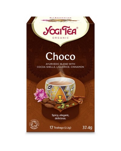 YOGI TEA CHOCO ΒΙΟ 17 ΦΑΚΕΛΑΚΙΑ