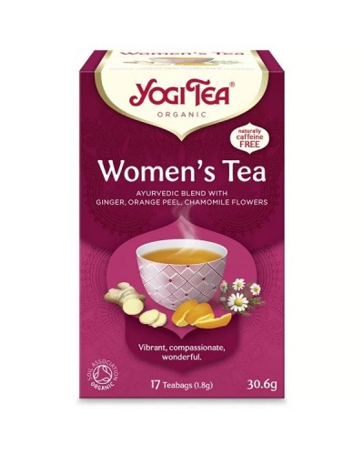 YOGI TEA WOMEN'S TEA ΒΙΟ 17 ΦΑΚΕΛΑΚΙΑ