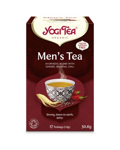 YOGI TEA MEN'S TEA ΒΙΟ 17 ΦΑΚΕΛΑΚΙΑ
